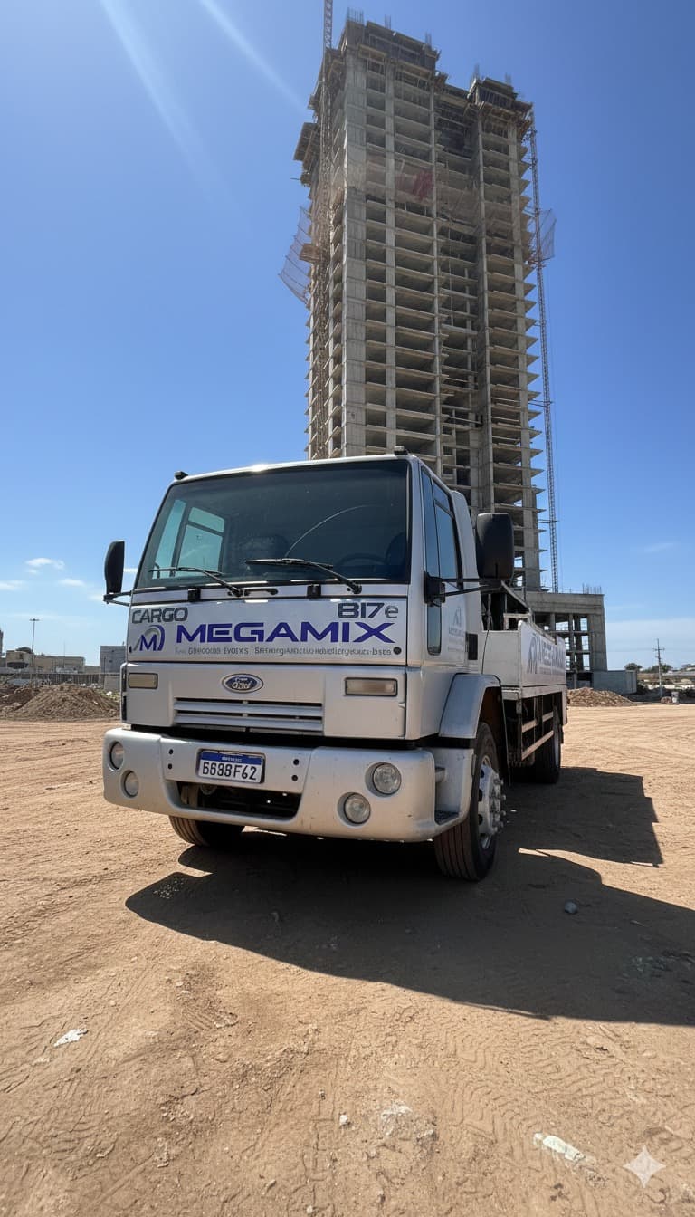 Bombeamento em obra comercial